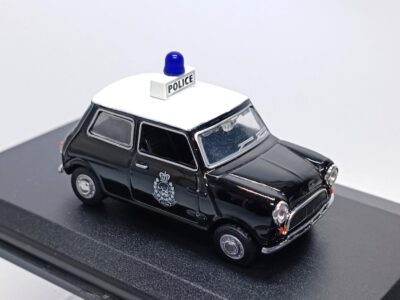 مدل دایکست MINI پلیس هنگ کنگ - تولید Oxford Diecast | کلکسیون خودروهای پلیس