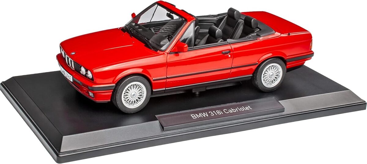 ماکت Norev BMW 3 Series E30 318i Convertible Red 1:18 - بررسی و خرید