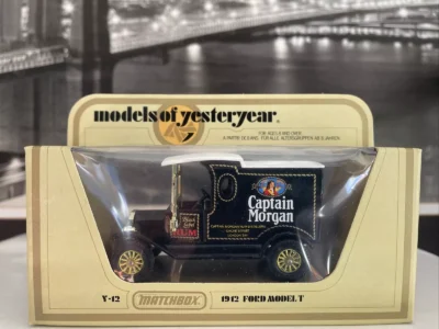 خرید ماکت ماشین Matchbox 1912 Ford Model T کاپیتان مورگان