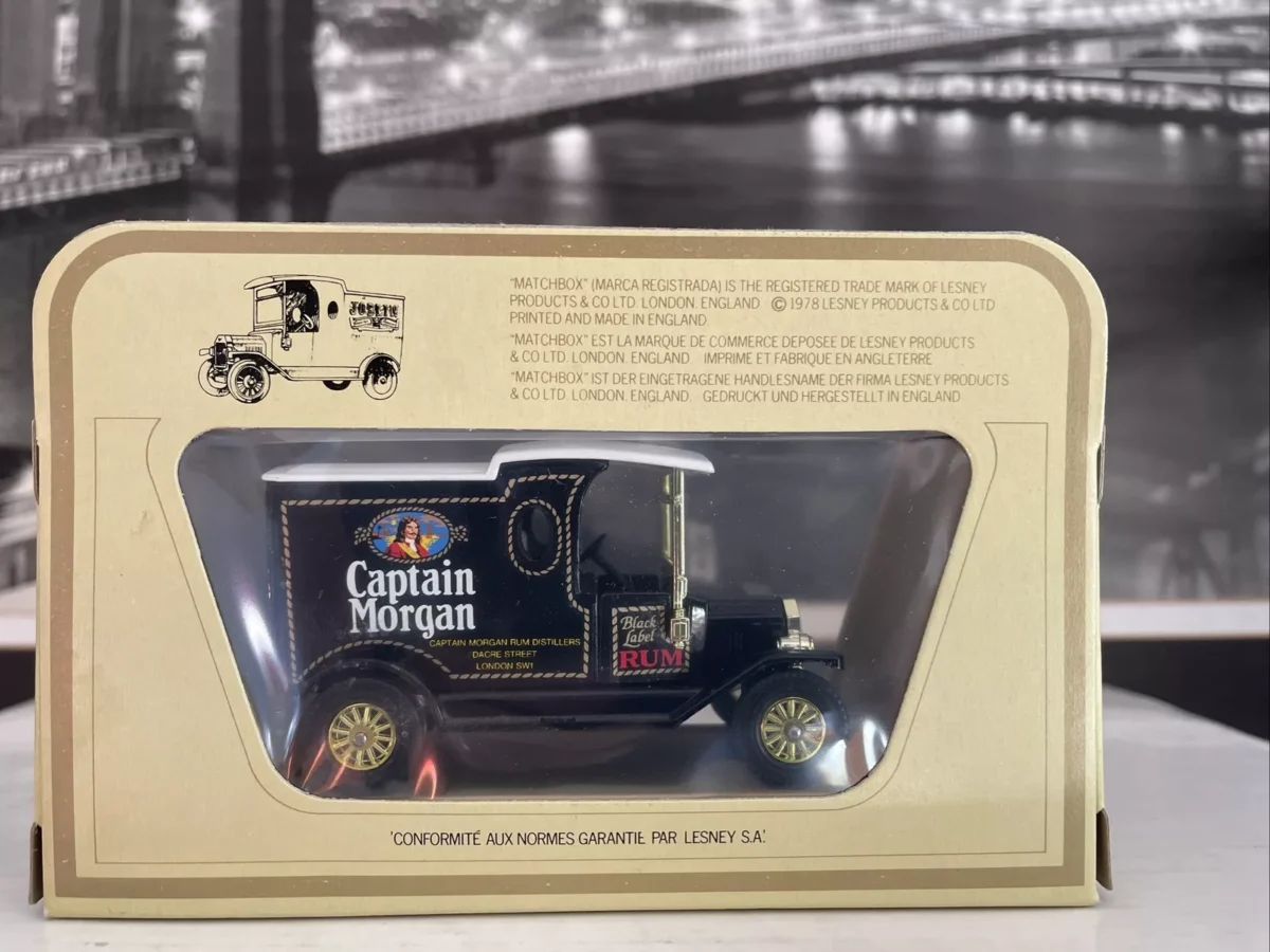 خرید ماکت ماشین Matchbox 1912 Ford Model T کاپیتان مورگان